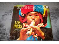 El condor pasa, interpretat de Los Incas - disc de gramofon.