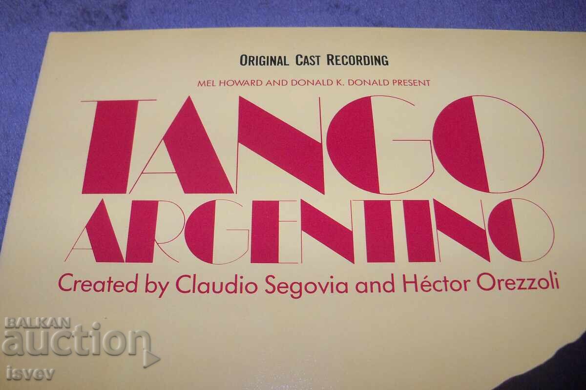 Selecție de tango argentinian, set de 2 discuri în coperta comună. cu preț 25.00 BGN | € 12.78