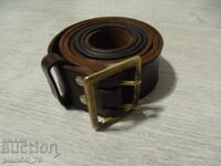 No.*7850 old military leather belt