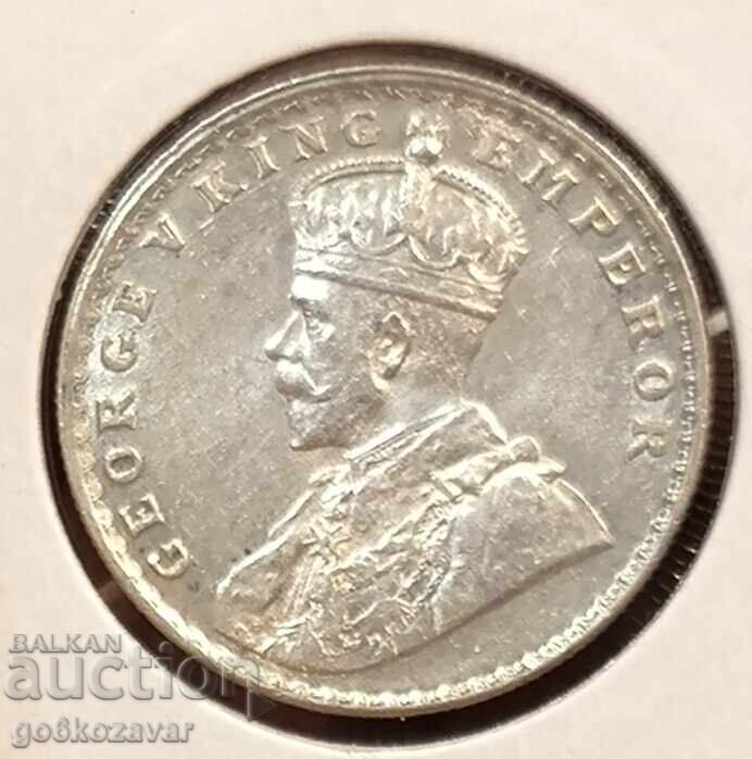 India Britanică 1 Rupia 1919 Argint ! UNC Rar! cu preț 110.00 BGN | € 56.24 India Britanică 1 Rupia 1919 Argint ! UNC Rar! cu preț 110.00 BGN | € 56.24
