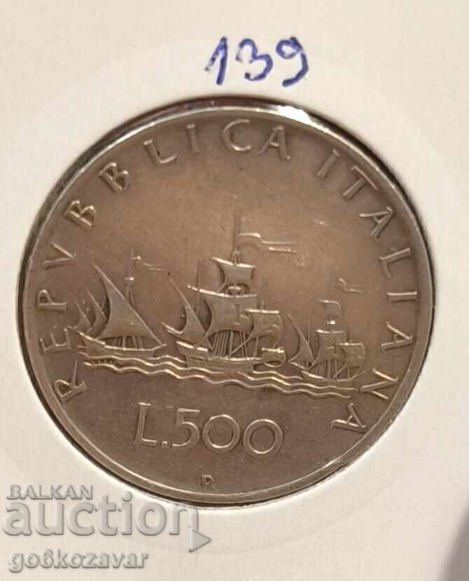 Ιταλία 500 λίρες 1959 Ασήμι! με τιμή € 28.00 | 54.76 BGN
