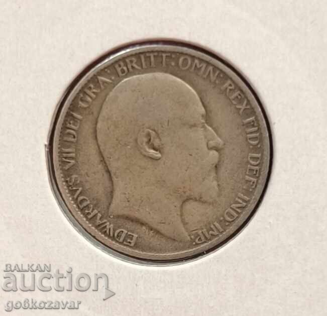 Great Britain 6 pence 1910 Silver! with price 25.00 BGN | € 12.78 Great Britain 6 pence 1910 Silver! with price 25.00 BGN | € 12.78
