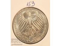 Germania 5 timbre Argint 1975 UNC