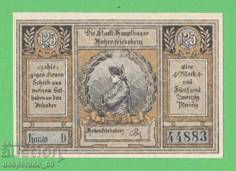 (¯`'•.¸NOTGELD (πόλη Hohenfriedeberg) UNC -125 pfennig •'´¯) με τιμή 2.70 BGN | € 1.38 (¯`'•.¸NOTGELD (πόλη Hohenfriedeberg) UNC -125 pfennig •'´¯) με τιμή 2.70 BGN | € 1.38