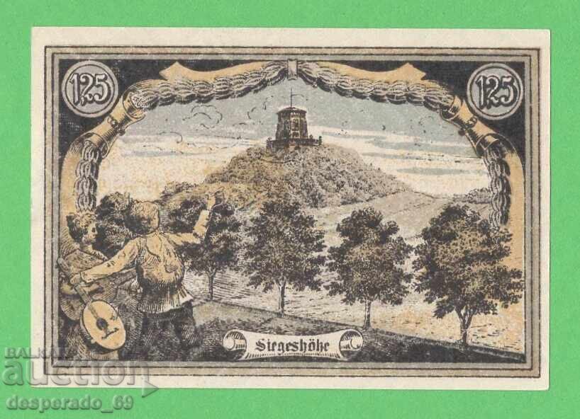 (¯`'•.¸NOTGELD (πόλη Hohenfriedeberg) UNC -125 pfennig •'´¯) (¯`'•.¸NOTGELD (πόλη Hohenfriedeberg) UNC -125 pfennig •'´¯)