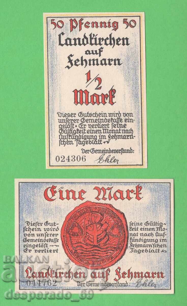 (¯`'•.¸NOTGELD (city of Landkirchen) UNC -3 pcs. banknotes¸.•'´¯) with price 6.00 BGN | € 3.07 (¯`'•.¸NOTGELD (city of Landkirchen) UNC -3 pcs. banknotes¸.•'´¯) with price 6.00 BGN | € 3.07