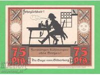 (¯`'•.¸NOTGELD (gr. Wünschendorf) 1921 UNC -75 pfennig •'´¯)