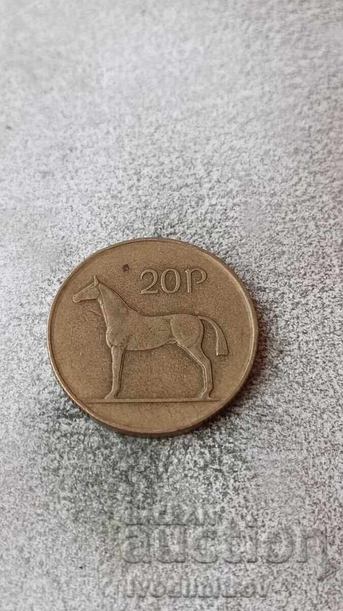 Ιρλανδία 20 πένες 1986 Ιρλανδία 20 πένες 1986