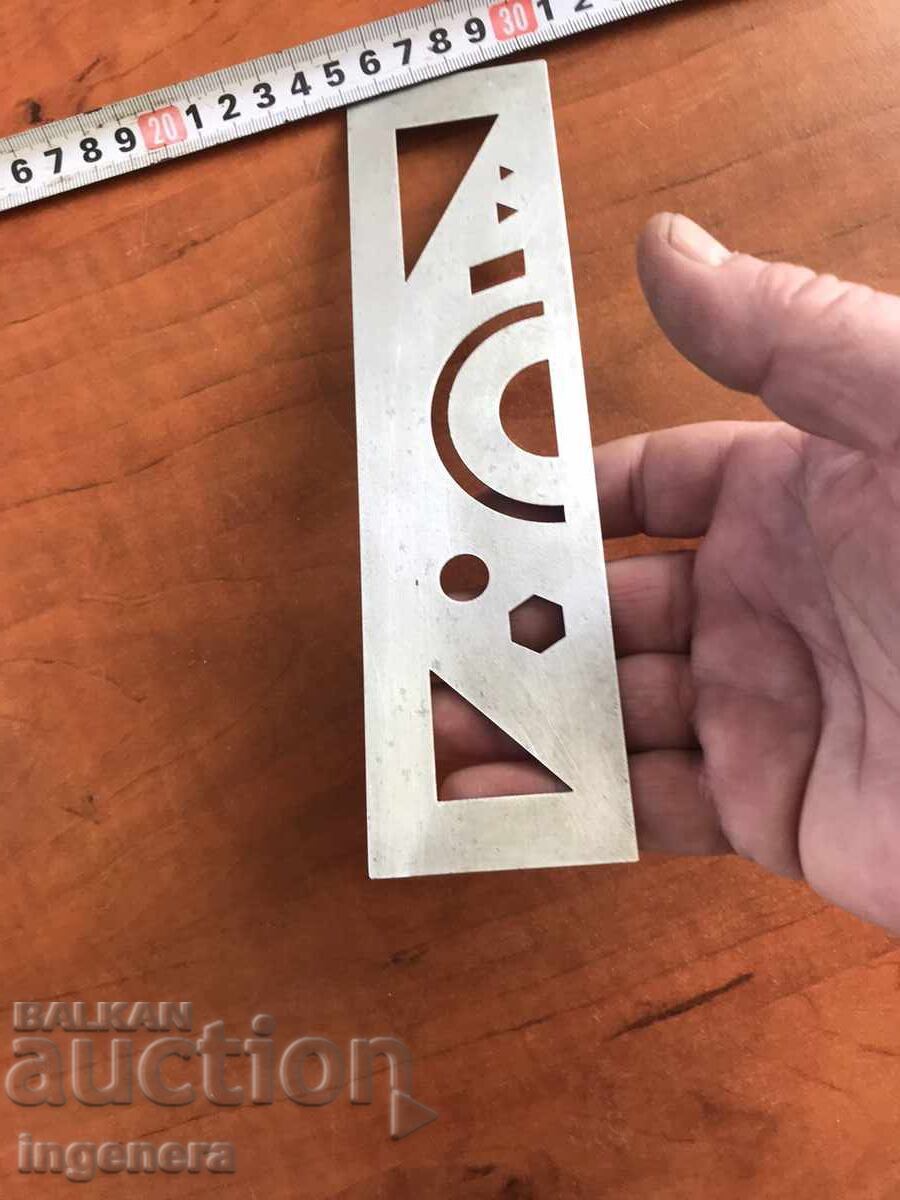 CONVEYOR TEMPLATE FROM SOCA MARKED METAL "HEMUS" - 5