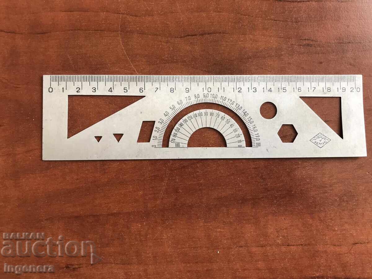 CONVEYOR TEMPLATE FROM SOCA MARKED METAL "HEMUS"