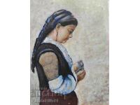 Bulgarian painting, oil, unsigned