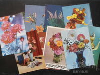 Old Bulgarian greeting cards, 10 pieces