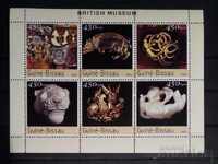 Guinea-Bissau 2003 Art/British Museum Block MNH