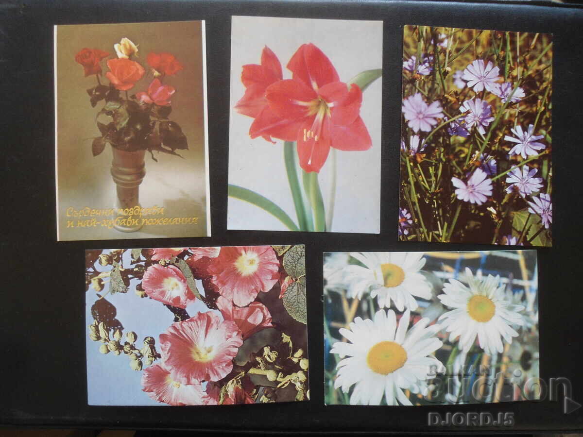 Old Bulgarian greeting cards, 10 pieces with price 3.00 BGN | € 1.53 Old Bulgarian greeting cards, 10 pieces with price 3.00 BGN | € 1.53