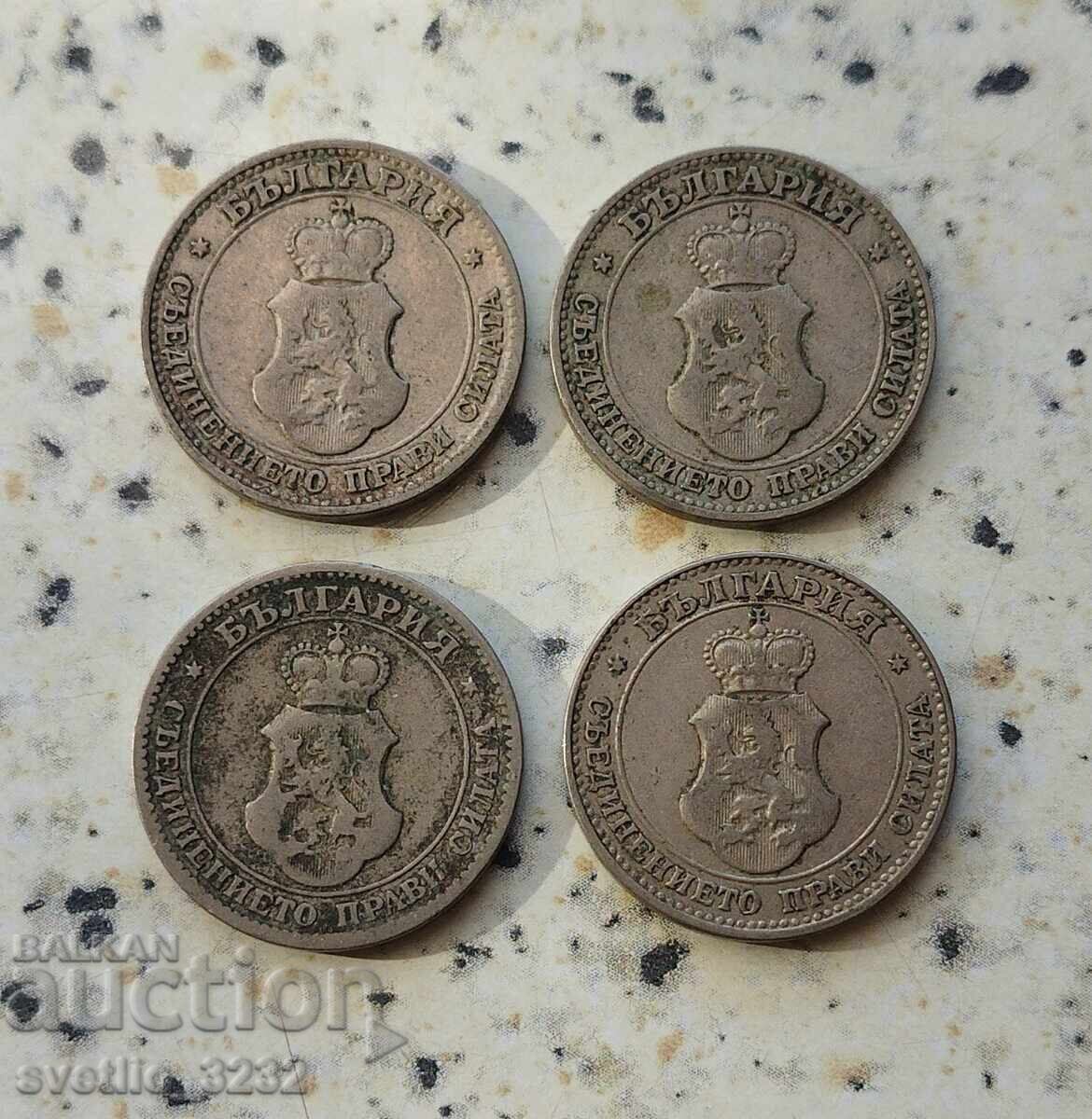 20 de cenți 1906 4 buc cu preț 15.00 BGN | € 7.67 20 de cenți 1906 4 buc cu preț 15.00 BGN | € 7.67