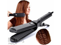 Professional tourmaline hair straightener with ions