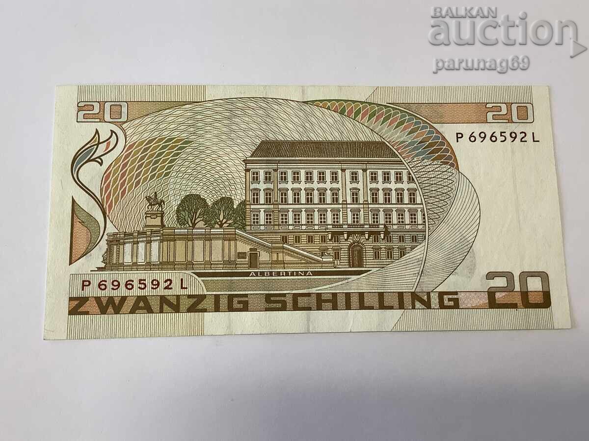 Austria 20 de șilingi 1988 cu preț 5.00 BGN | € 2.56