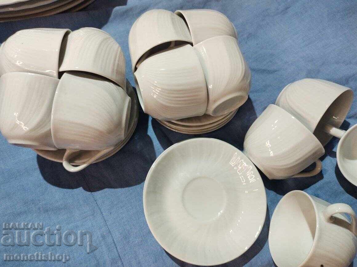12 pcs. porcelain coffee cups 12 pcs. porcelain coffee cups