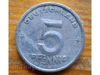 5 pfennig 1948 - ΛΔΓ