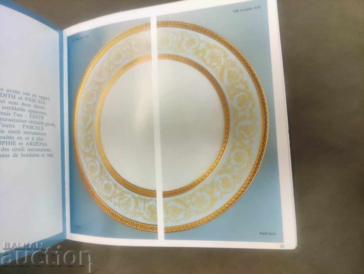 Limoges porcelain catalog / brochure - 5 Limoges porcelain catalog / brochure - 5