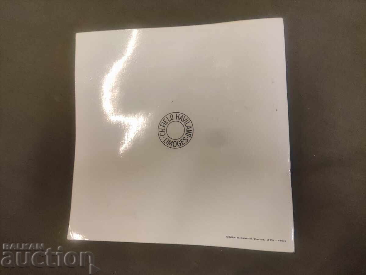 Limoges porcelain catalog / brochure - 6 Limoges porcelain catalog / brochure - 6