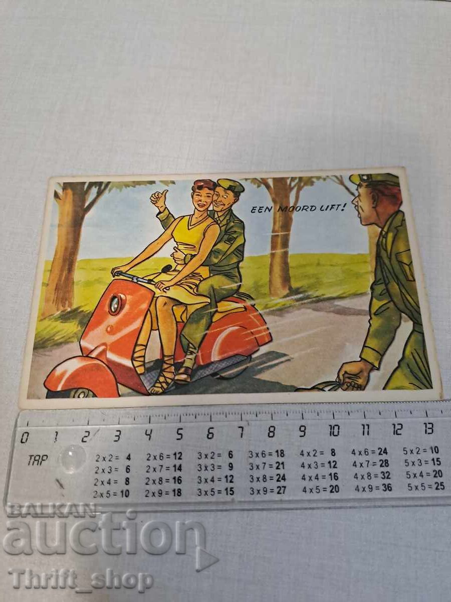 Παλιά καρτ ποστάλ - Κινούμενα σχέδια - Χιούμορ