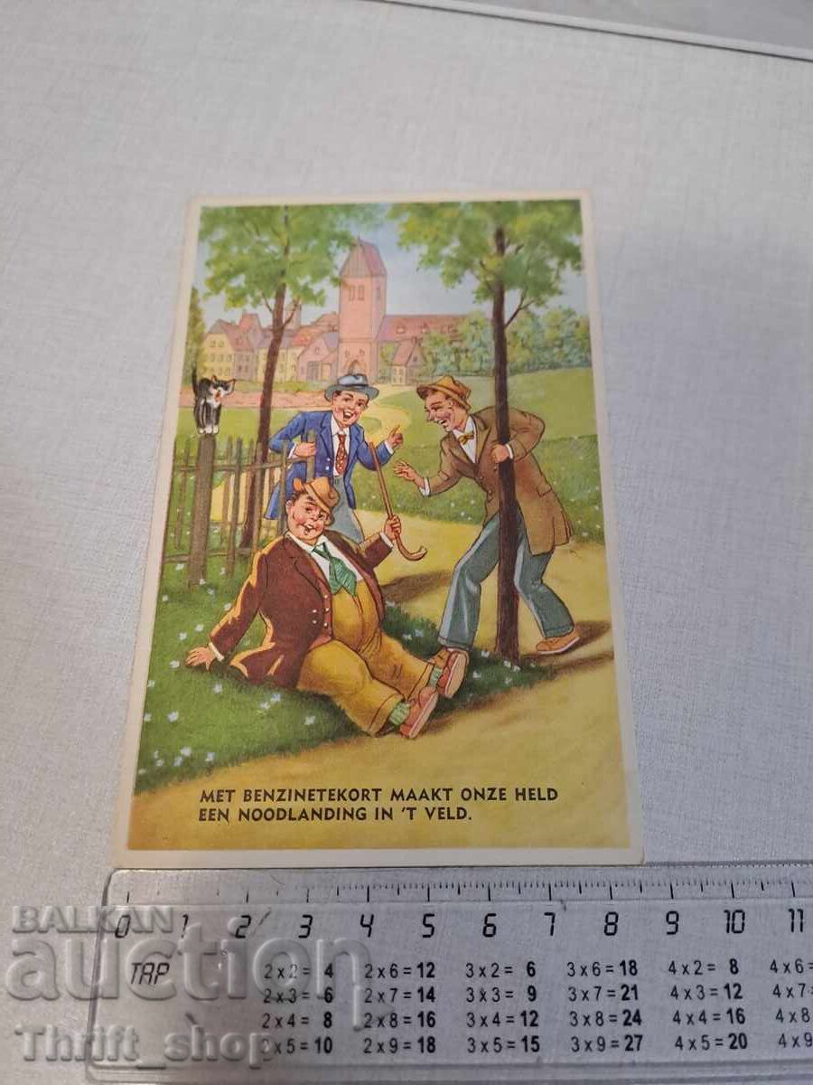 Παλιά καρτ ποστάλ - Κινούμενα σχέδια - Χιούμορ