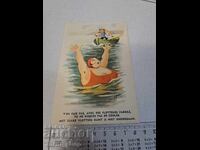 Old postcard - Animation - Humor