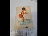 Old postcard - Animation - Humor