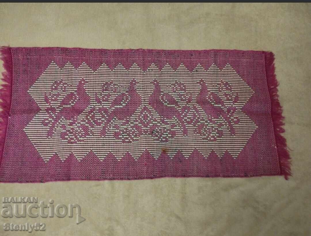 Old wall hanging, hand-woven. Old wall hanging, hand-woven.