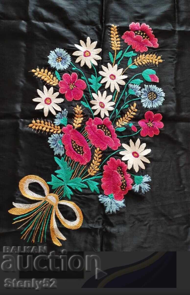 1 pc. top part for decorative pillow, hand embroidery. with price 20.00 BGN | € 10.23 1 pc. top part for decorative pillow, hand embroidery. with price 20.00 BGN | € 10.23