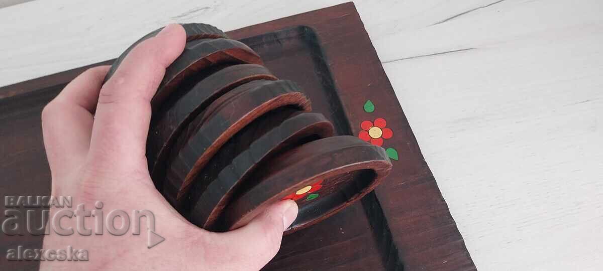 Ξύλινα σουβέρ και κύπελλα - 6 Ξύλινα σουβέρ και κύπελλα - 6