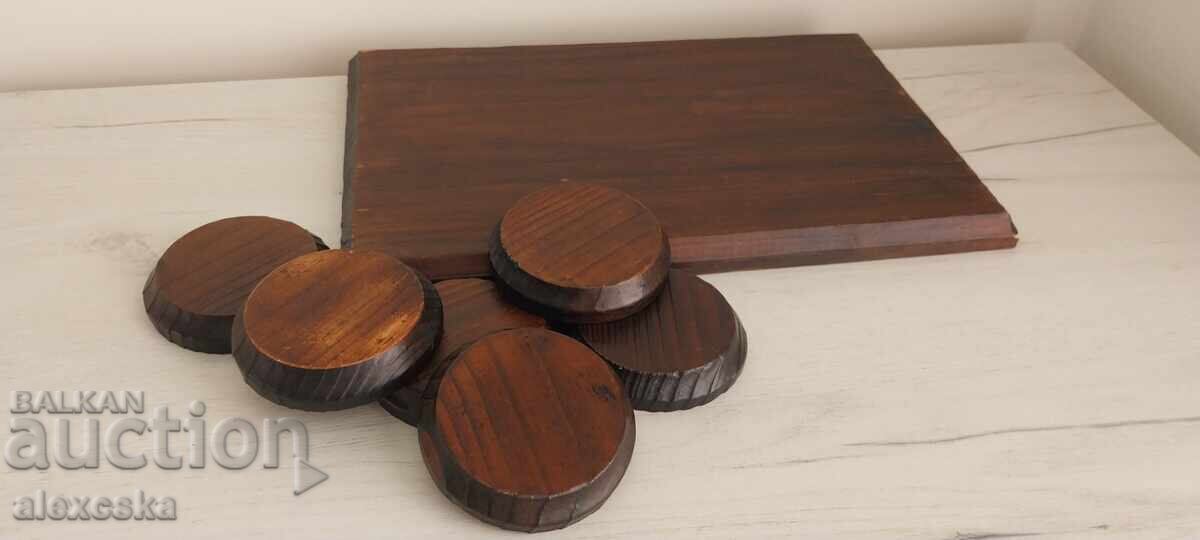 Ξύλινα σουβέρ και κύπελλα - 7 Ξύλινα σουβέρ και κύπελλα - 7