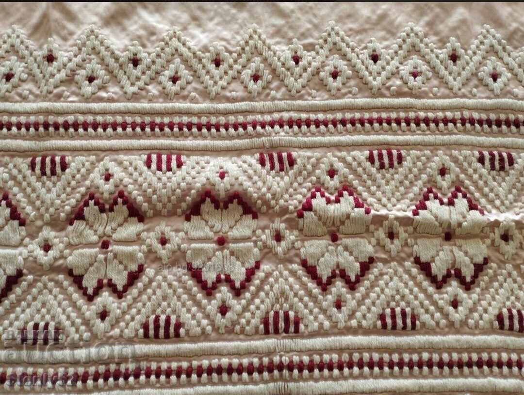 Hand embroidered top for decorative pillow. with price 20.00 BGN | € 10.23 Hand embroidered top for decorative pillow. with price 20.00 BGN | € 10.23