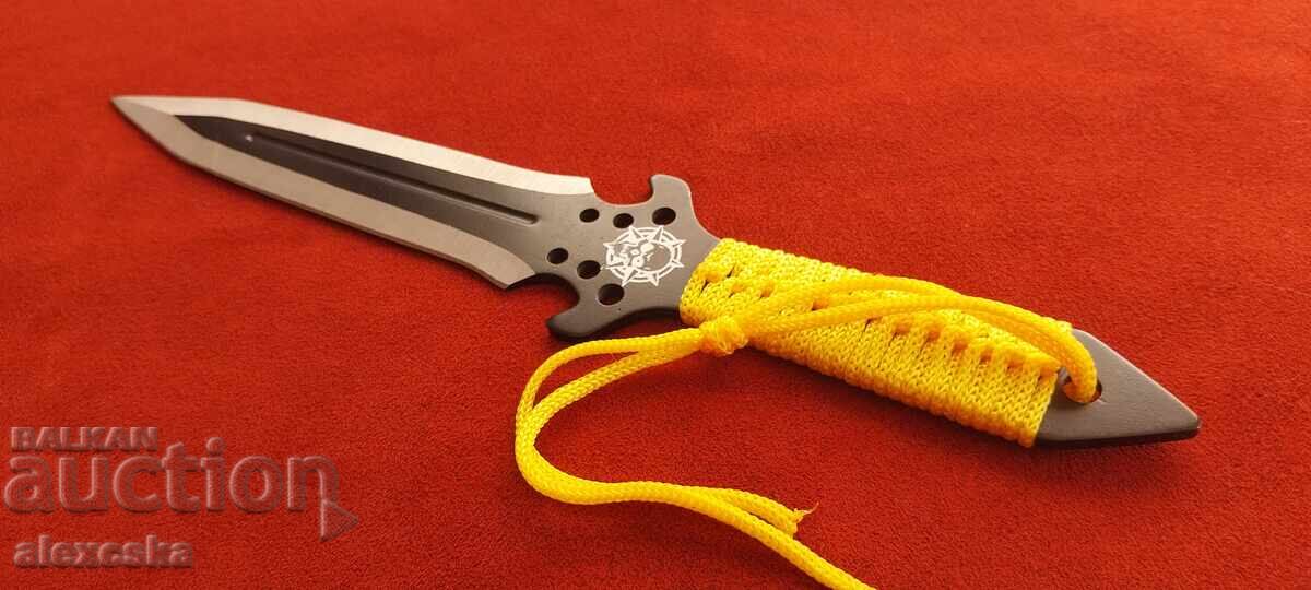 Throwing knife with price 15.00 BGN | € 7.67 Throwing knife with price 15.00 BGN | € 7.67