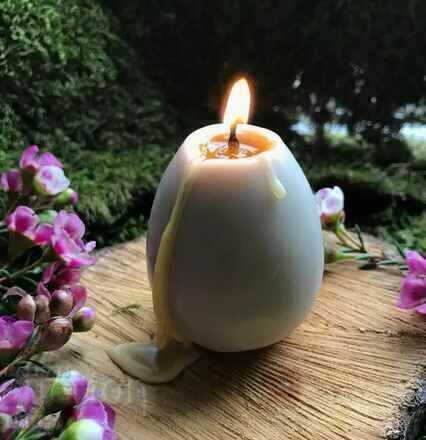 Silicone mold Egg, Easter, mold for candle candles soap with price 10.00 BGN | € 5.11 Silicone mold Egg, Easter, mold for candle candles soap with price 10.00 BGN | € 5.11