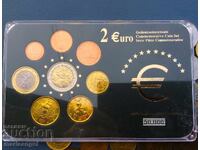 France Euro set 2002-2007 - mintage 50,000 pcs UNC