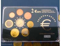 Luxembourg 2002-2007 - Euro set mintage 50,000 pcs UNC