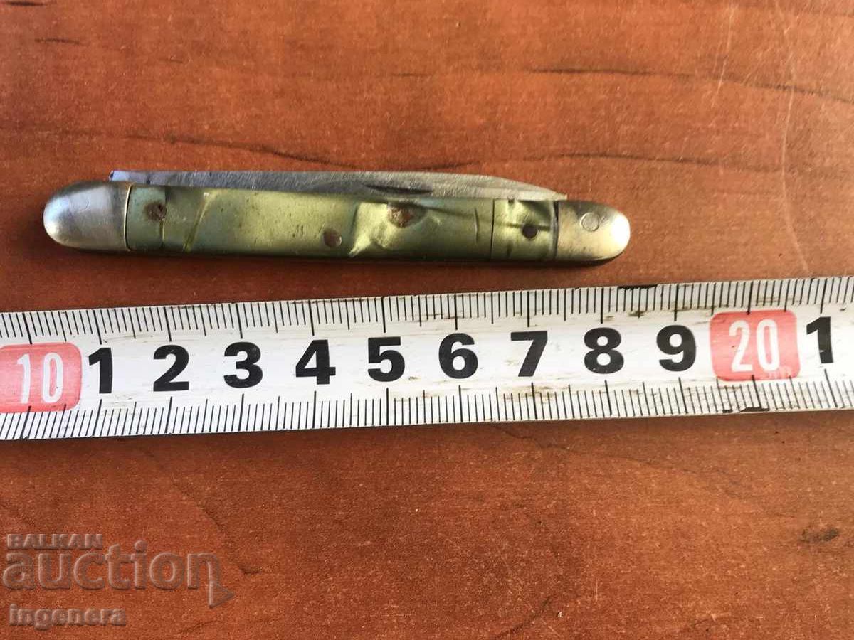Аукцион НОЖ СГЪВАЕМ НОЖКА СТАРИННА ОСТРИЕ-ПЕТКО ДЕНЕВ ГАБРОВО