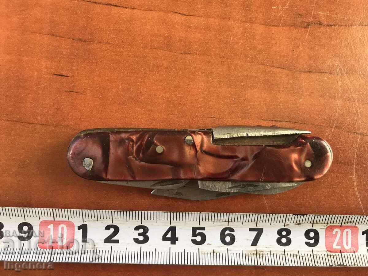 НОЖ СГЪВАЕМ НОЖКА СТАРИННА ОСТРИЕ-ПЕТКО ДЕНЕВ ГАБРОВО - 6