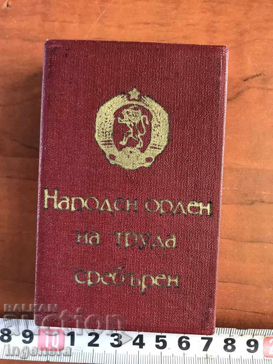 Auction  PEOPLE'S ORDER OF LABOR SILVER WITH BOX