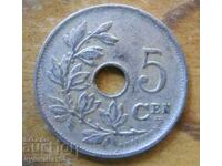 5 centimes 1922 - Belgium