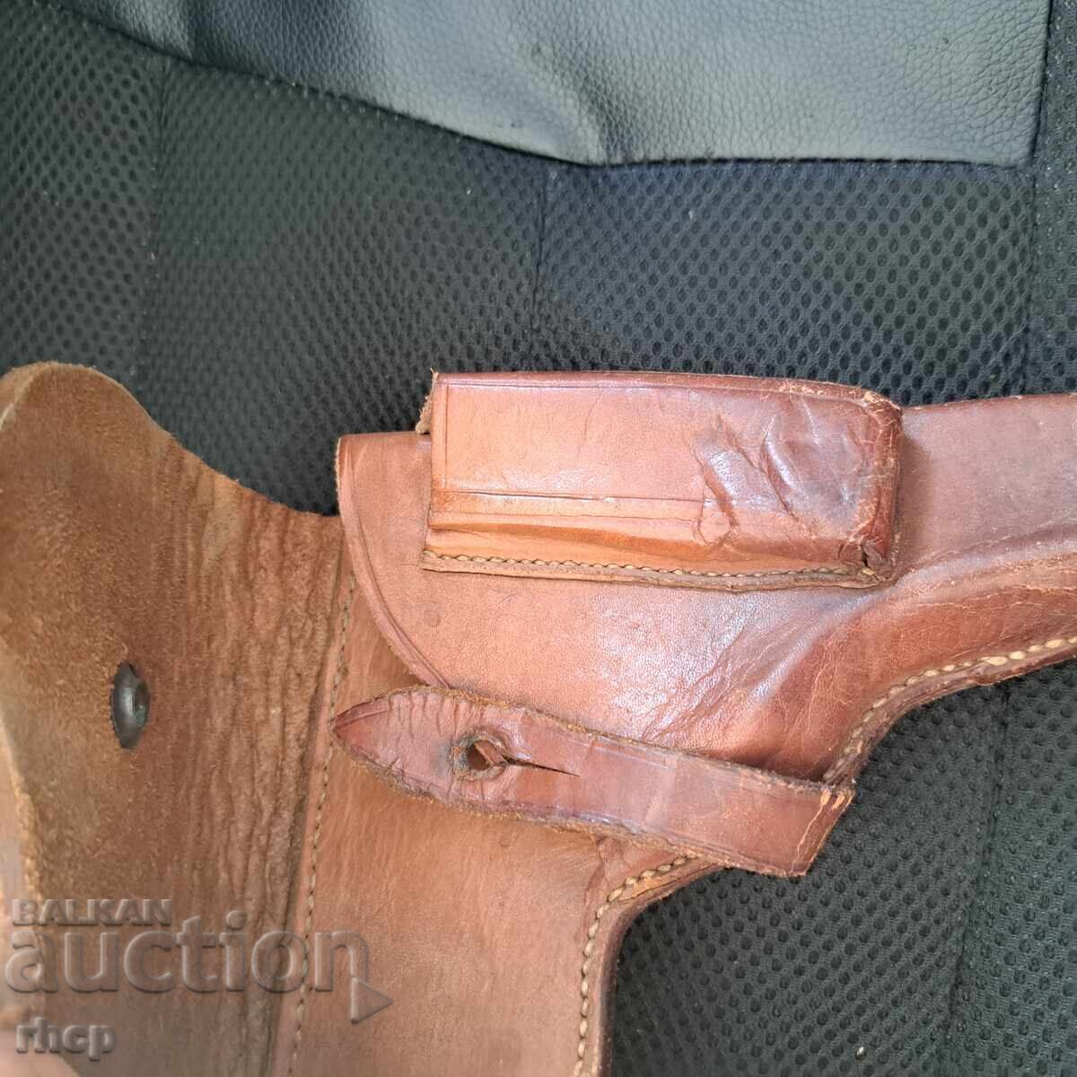 Auction  Old pistol holster World War II