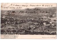 1906 OLD MAP DUPNITSA GENERAL VIEW WHOLE BACK D356