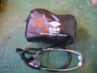 Blood pressure machine and stethoscope - doctor's headset