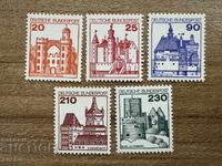 FRG/FRG - Palaces and castles (1978) MNH