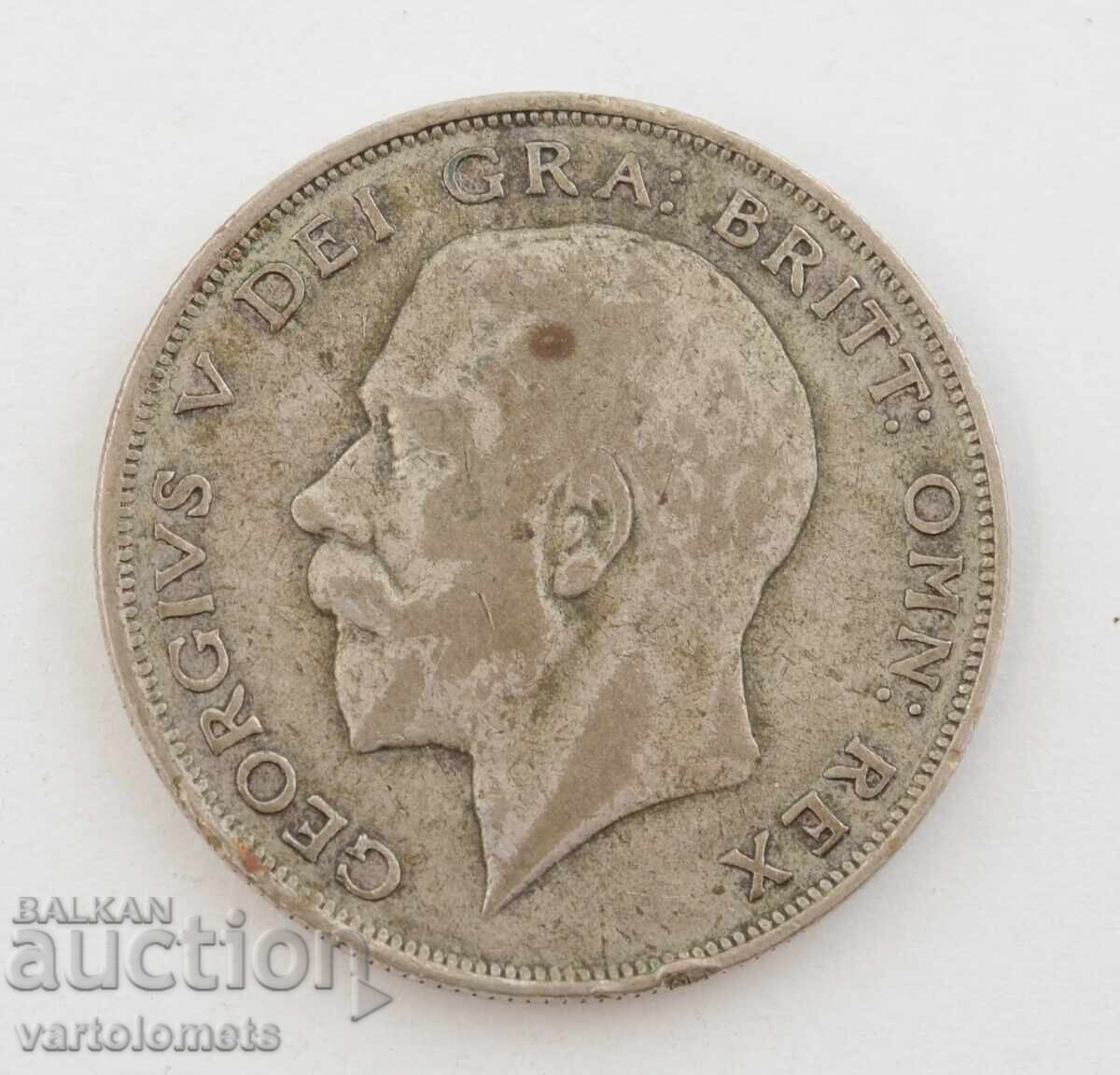 ½ crown 1923 - Great Britain › King George V with price 25.00 BGN | € 12.78 ½ crown 1923 - Great Britain › King George V with price 25.00 BGN | € 12.78