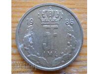 5 francs 1986 - Luxembourg