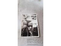 Photo Two officers of the steamer Georgi Dimitrov 1952