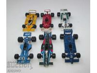 Lot de 6 cărucioare de jucărie pentru copii vechi Polistil F1 diferite